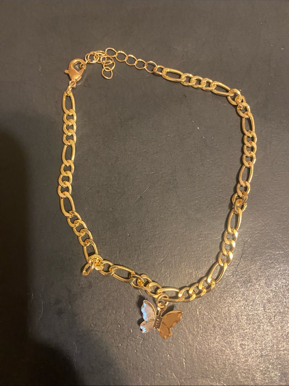 Fashion Jewelry Gold Butterfly Charm Bracelet